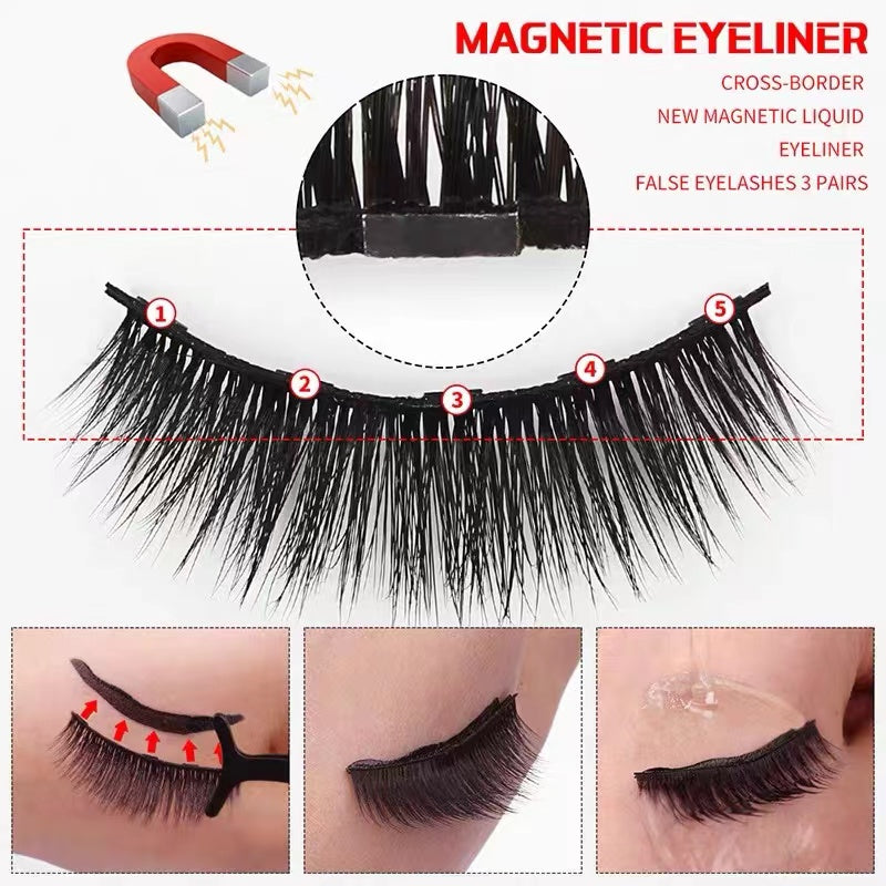 MAGNETIC FALSE EYELASHES