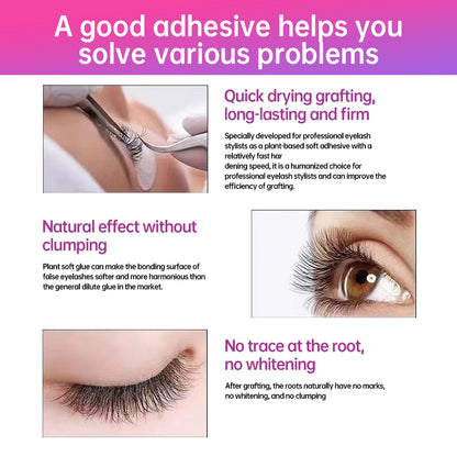 Self-adhesive eyelash glue Use false eyelash glue, non-irritating, firm and continuous Self-adhesive eyelash glue Use false eyelash glue, non-irritating, firm and continuous