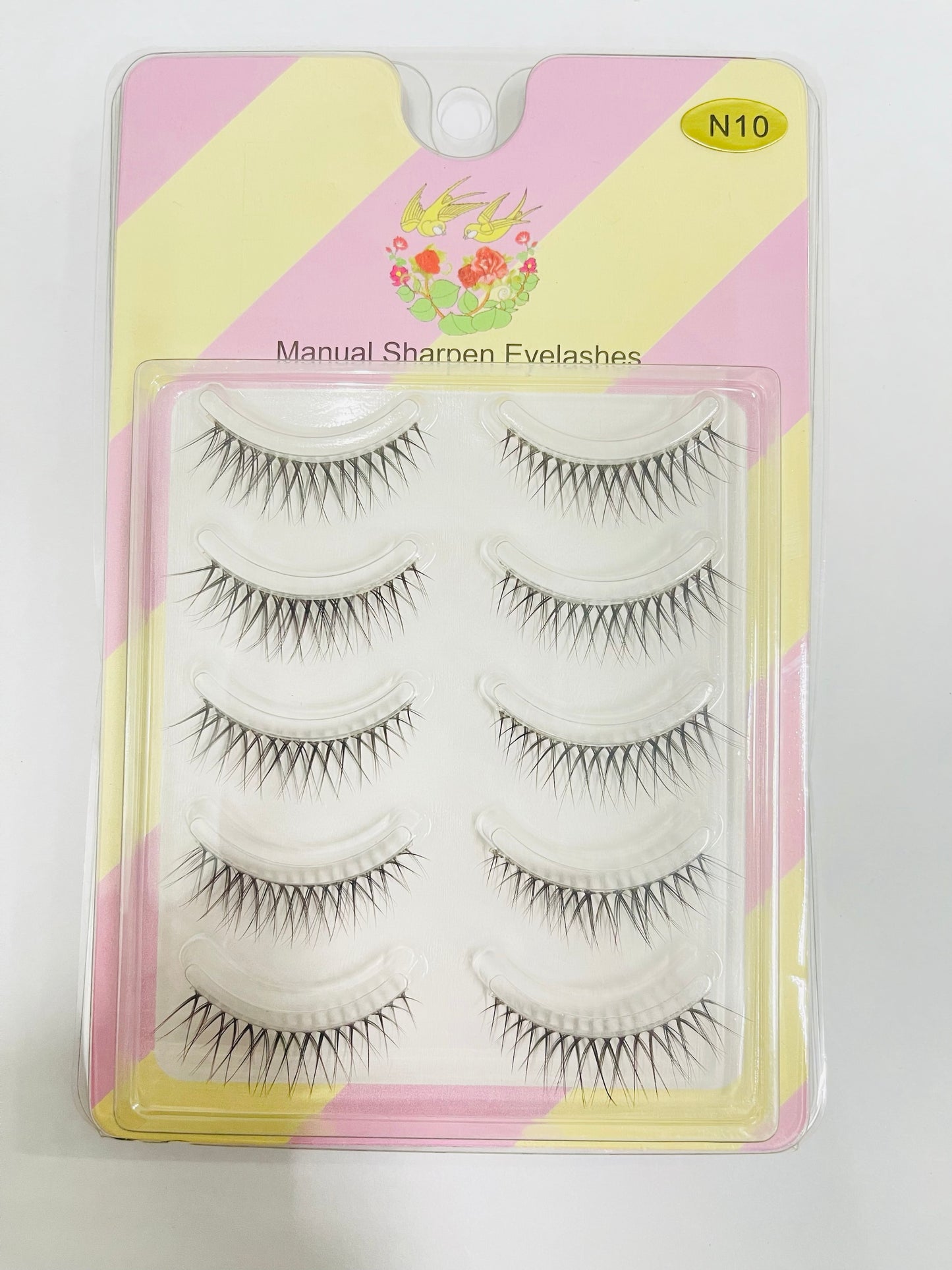 False Eyelashes, False Eyelashes, Natural False Eyelashes, 5pairs Lazy Eyelashes, 3D False Eyelashes, Self-adhesive Eyelashes, Barbie Style, Cheap Price, Thai Seller, Ready Stock