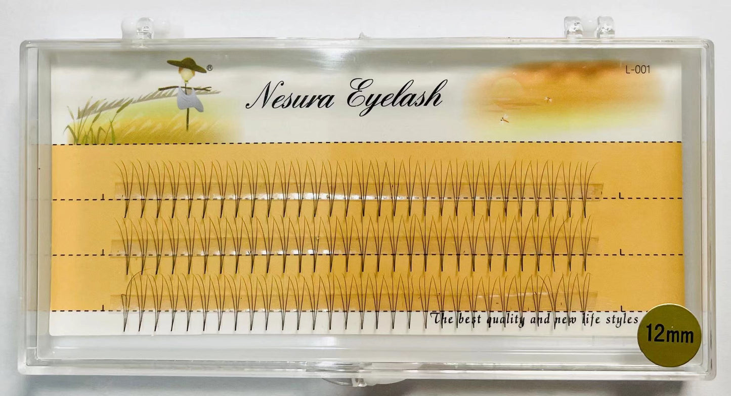 False Eyelashes 0.07mm D Curl 3D Soft Eyelash Core Non-Irritating DIY Natural Fake Eyelashes Simulation False Eyelashes Reusable Shipped from Thailand 3P EYELASH