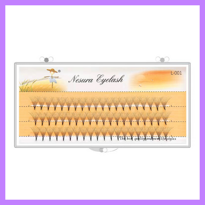 10D False Eyelashes Set Eyelash Extensions Natural Cluster Eyelashes for Beginners Thai Seller Ready Stock eyelash DIY False Eyelashes Reusable