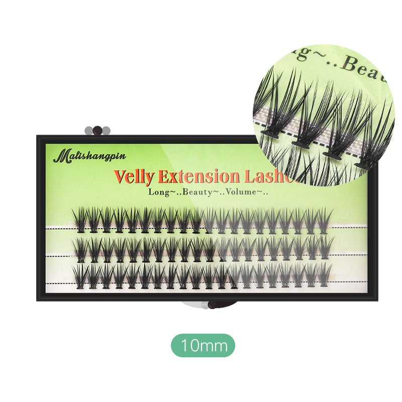 BASF Fiber False Eyelashes, Bunch, Curl, DIY Eyelash Extensions, Melting Support, Pre-made Eyelashes, Fast Shipping, Shipped from Thailand