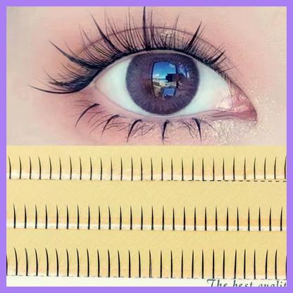 ขนอมเนื้อแมตต์คลาสสิกขนตาปลอม ขนตาล่าง กลุ่มเดี่ยว lower false eyelashes ทำด้วยมือ ขนตาช่อสําเร็จ ขนตาจากต่างประเทศ  ขนตาล่างขนตาปลอมธรรมชาติใต้ตาขนตาด้านล่างนุ่ม