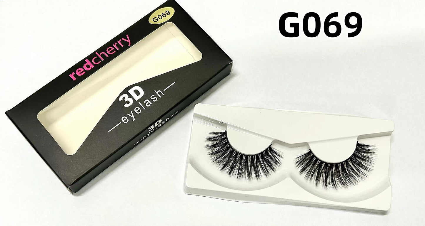 Eyelash extensions Barbie style, false eyelashes, false eyelashes, 3D false eyelashes, 1 pair, 3D false eyelashes, fashionable, for makeup, hot girl style, European style, thick eyelashes