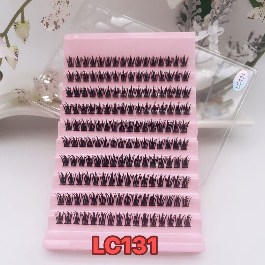 False eyelashes False eyelashes Fishtail Single Cluster Style Self-grown Eyelashes Soft and Flexible Natural Looking False eyelashes Fishtail Natural