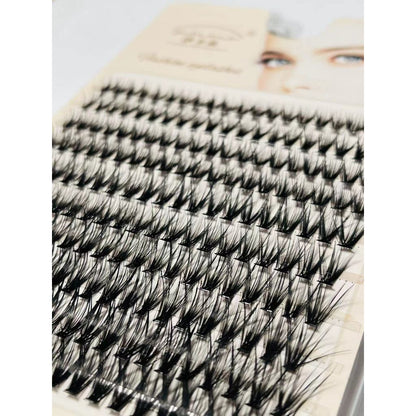 30Pmix false eyelashes 9mm-13mm hot melt false eyelashes 10 rows C curved grafted hair mixed thick section best-selling products in Japan, Korea, Europe and the United States