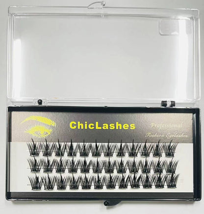 ขนตาปลอมแบบช่อ   ขนตาปลอมธรรมชาติตัวใหม่  Lazy Eyelashes   ขนตาปลอม   สไตล์สาวร้อน   ขนตาปลอม ที่ใช้ซ้ำได้   3Dขนตา