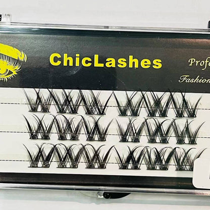 Self-adhesive false eyelashes, false eyelashes, eyelashes, hot girl style, thick eyelashes, Eyelash DIY can be reused.