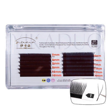 YY type 0.05/0.07C D eyelash extension natural false eyelashes false eyelashes soft false eyelashes cluster makeup tools for makeup W YY