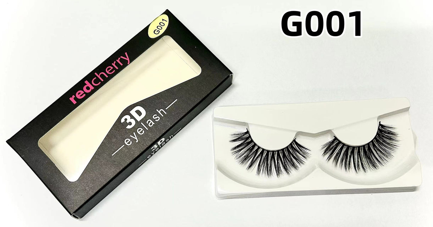 Eyelash extensions Barbie style, false eyelashes, false eyelashes, 3D false eyelashes, 1 pair, 3D false eyelashes, fashionable, for makeup, hot girl style, European style, thick eyelashes