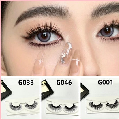 Eyelash extensions Barbie style, false eyelashes, false eyelashes, 3D false eyelashes, 1 pair, 3D false eyelashes, fashionable, for makeup, hot girl style, European style, thick eyelashes