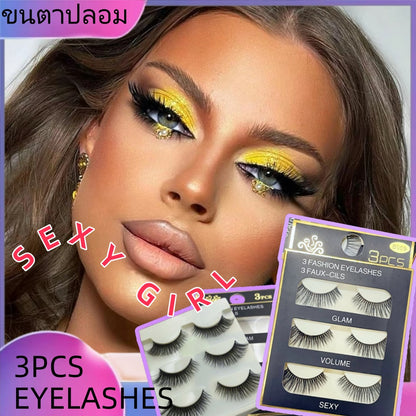 False eyelashes, flying false eyelashes, Europe and America, smoke, makeup, thick false eyelashes, light weight, mixed styles, Europe and America, for EYELASHES DIY, natural false eyelashes