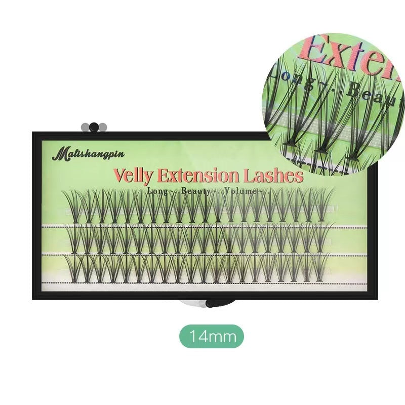 20D False Eyelashes Thick Eyelashes Reusable False Eyelashes Soft Material Eyelashes Clusters eyelash DIY Cheap