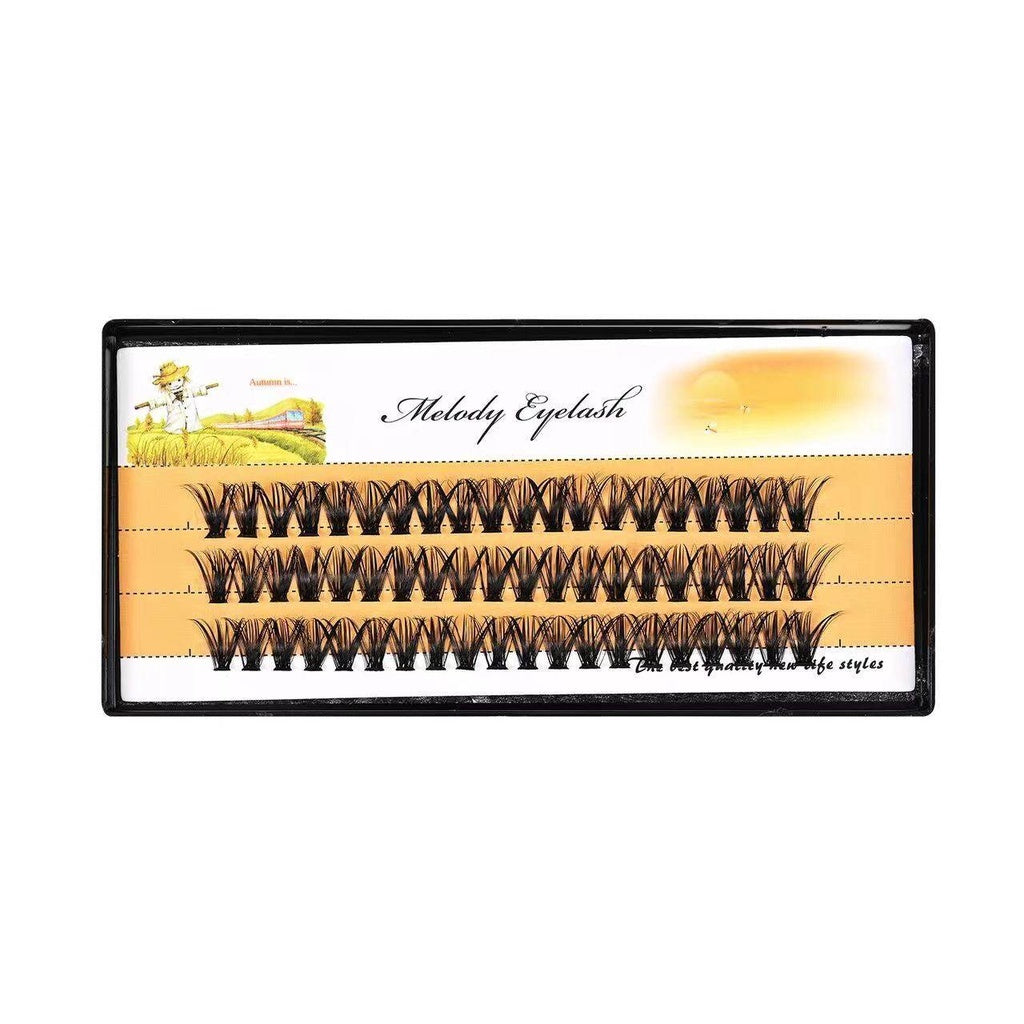 40D False Eyelashes, Cluster Type, 8-16 mm40D False Eyelashes, Thick Cluster, DIY Eyelash Extension Set EYELASH DIY Thick Eyelashes