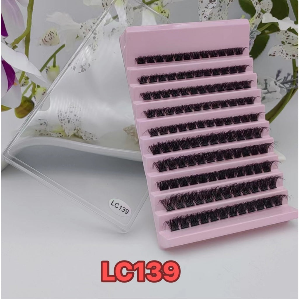 False eyelashes False eyelashes Fishtail Single Cluster Style Self-grown Eyelashes Soft and Flexible Natural Looking False eyelashes Fishtail Natural