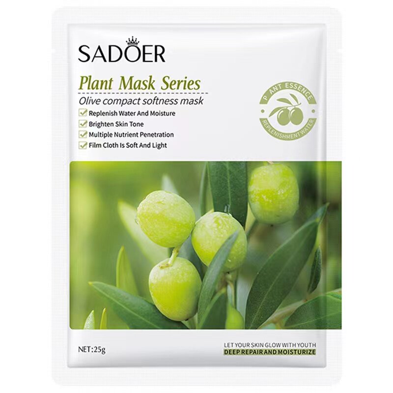 SADOER Moisturizing Mask, Plump Skin, Full of Water, Smooth and Clear Face, Cool and Refreshing, Repairing Moisturizing Mask, Sleeping Mask, Firming Skin, face mask