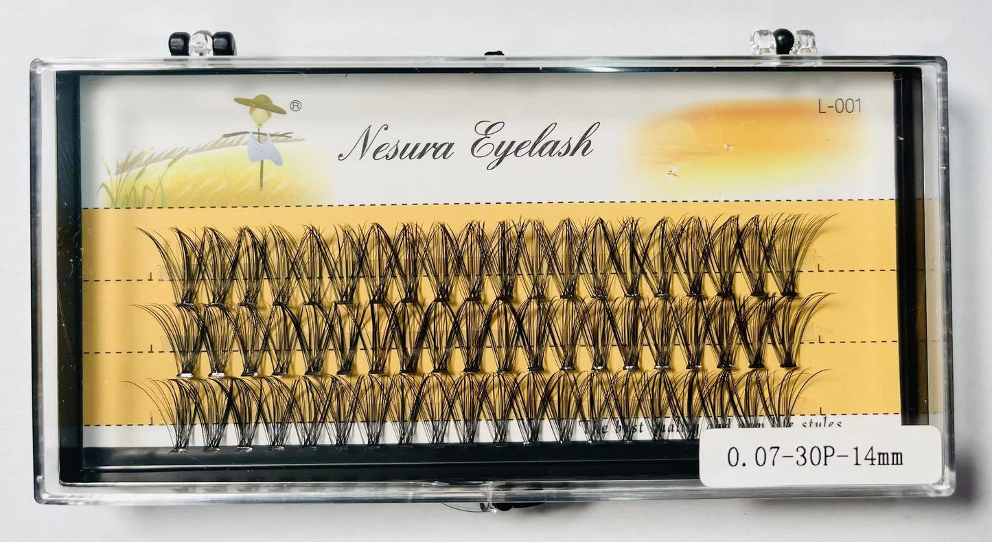 False eyelashes, natural false eyelashes 30D, false eyelashes in clusters, suitable for beginners to use false eyelashes, female eyelashes, false eyelashes, natural simulation of eyelashes