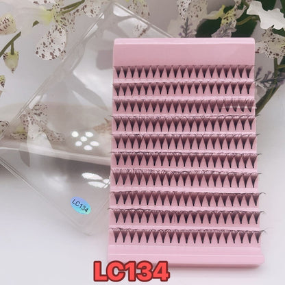 False eyelashes False eyelashes Fishtail Single Cluster Style Self-grown Eyelashes Soft and Flexible Natural Looking False eyelashes Fishtail Natural