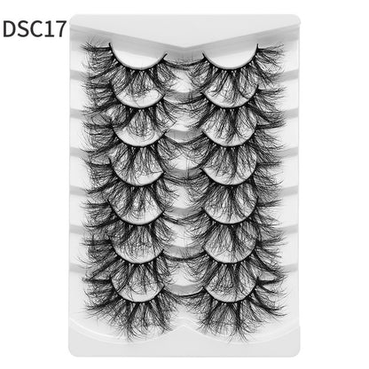 CHICLASHES false eyelashes long fried style eyelashes