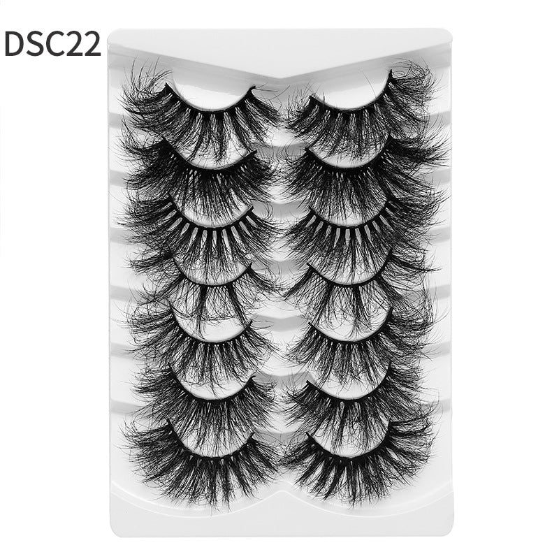 CHICLASHES false eyelashes long fried style eyelashes