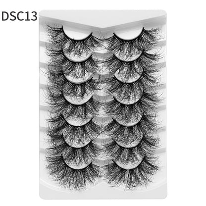 CHICLASHES false eyelashes long fried style eyelashes