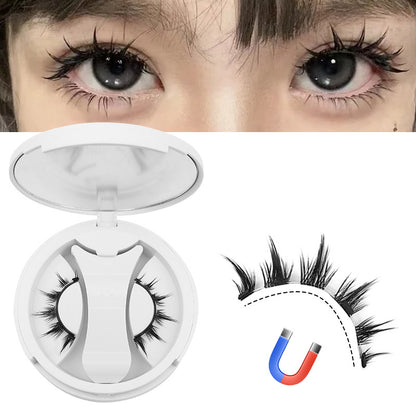 CHICLASHES false eyelashes glue-free magnetic eyelashes magnet eyelash clip set can be customized