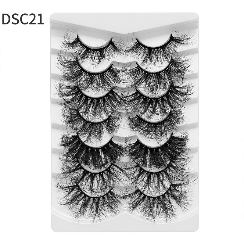 CHICLASHES false eyelashes long fried style eyelashes