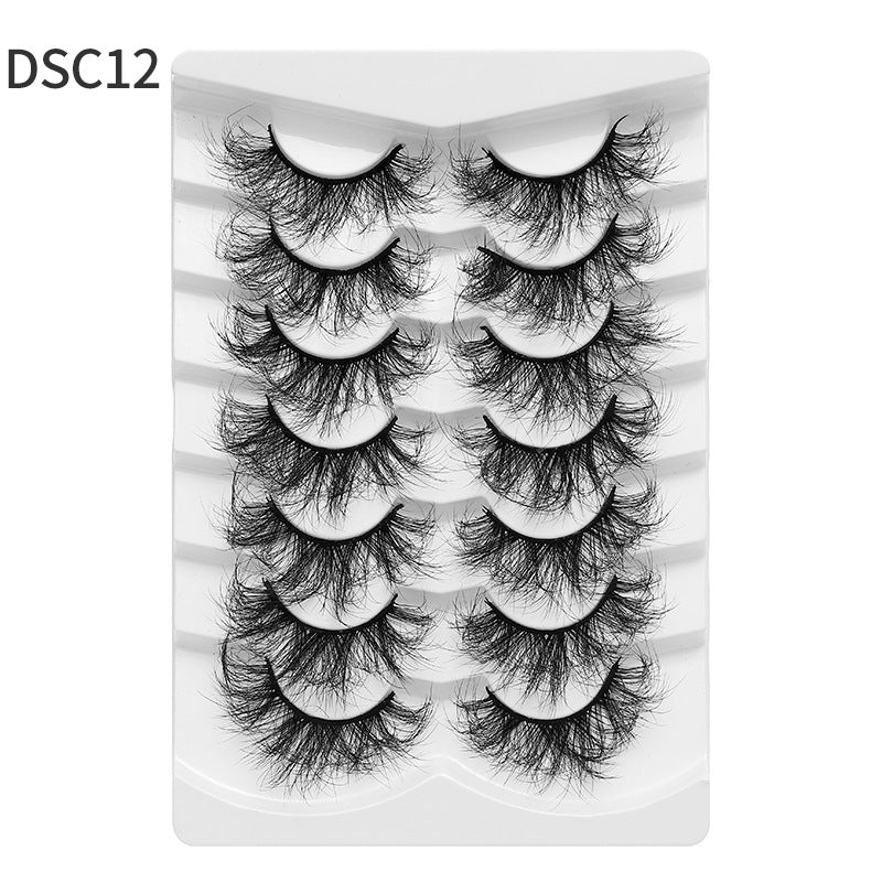 CHICLASHES false eyelashes long fried style eyelashes