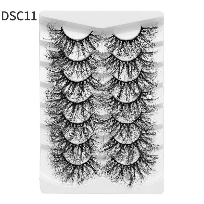 CHICLASHES false eyelashes long fried style eyelashes