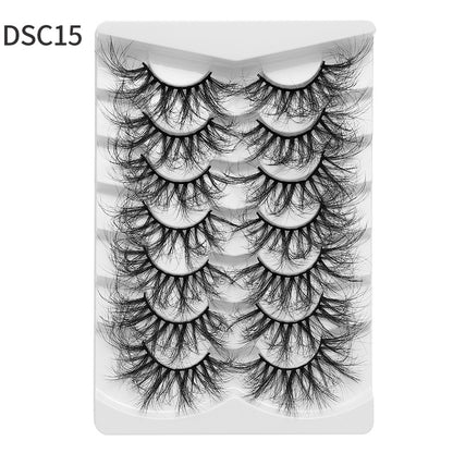 CHICLASHES false eyelashes long fried style eyelashes