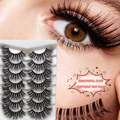 CHICLASHES false eyelashes long fried style eyelashes