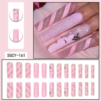 Europe and the United States wear long ins fake nails nail patch wear nail products press on nails