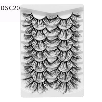 CHICLASHES false eyelashes long fried style eyelashes