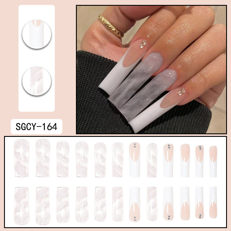 Europe and the United States wear long ins fake nails nail patch wear nail products press on nails