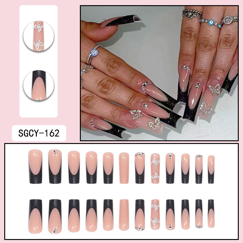 Europe and the United States wear long ins fake nails nail patch wear nail products press on nails