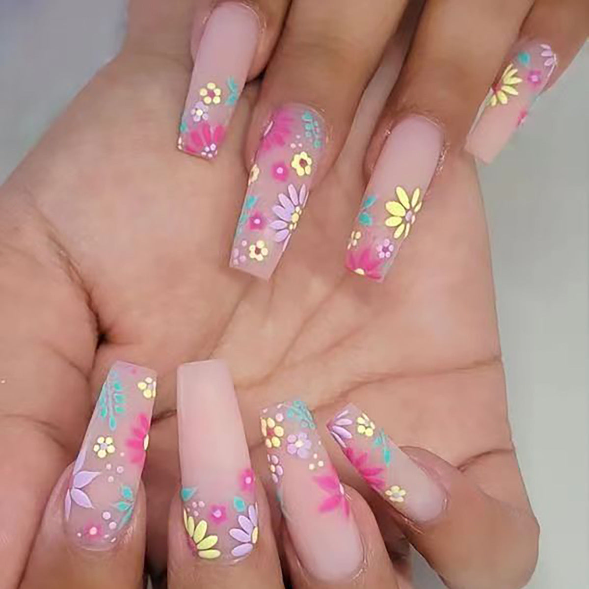 Europe and the United States wear long ins fake nails nail patch wear nail products press on nails