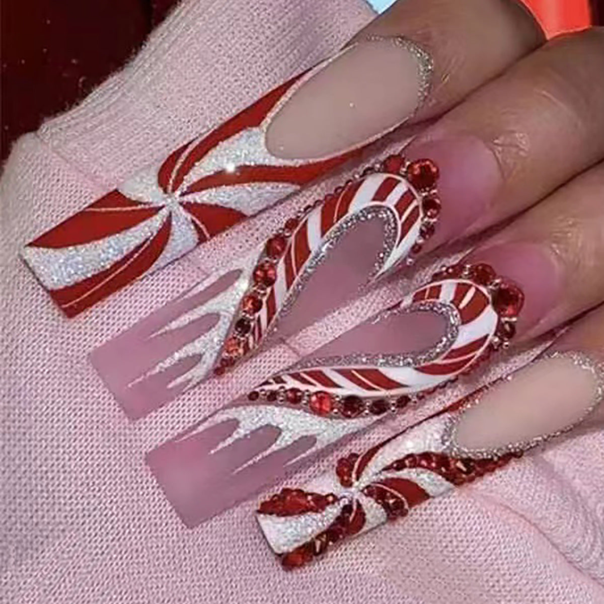 Europe and the United States wear long ins fake nails nail patch wear nail products press on nails