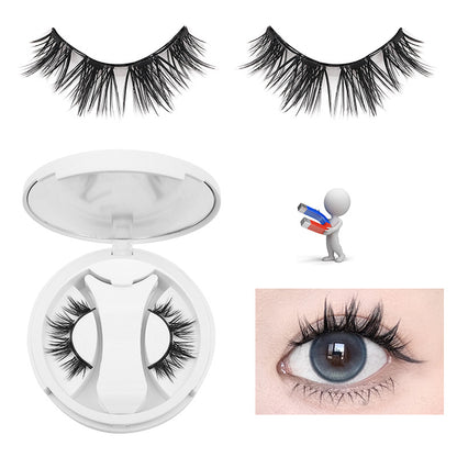 CHICLASHES false eyelashes glue-free magnetic eyelashes magnet eyelash clip set can be customized