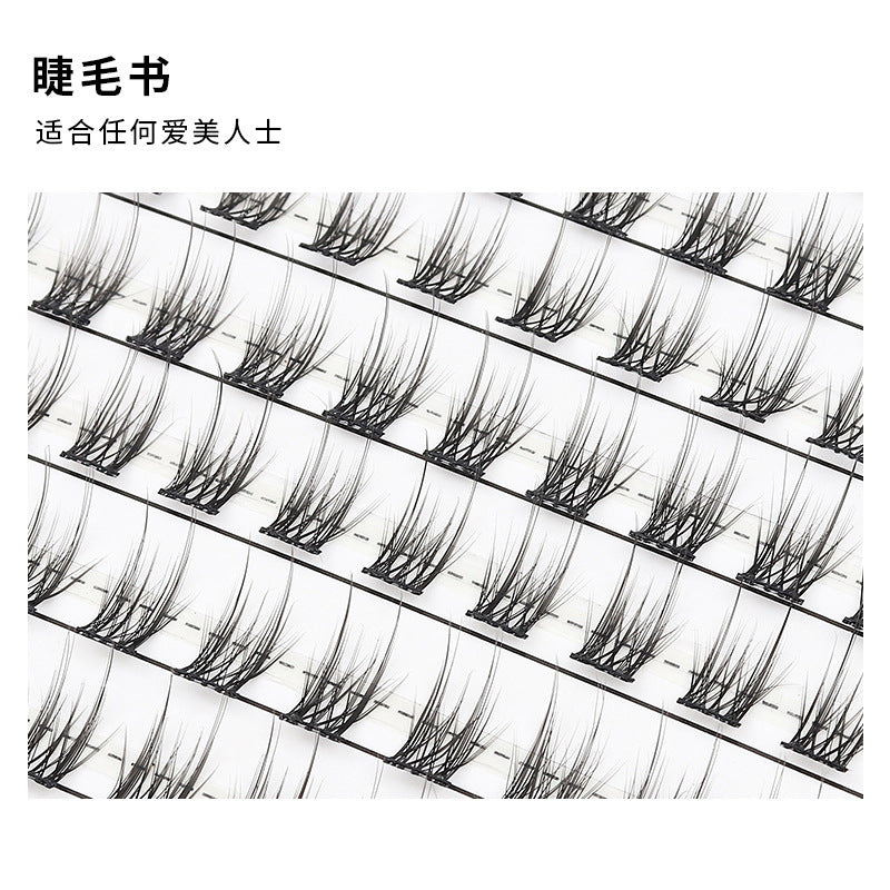 CHICLASHES false eyelashes eyelashes self-grafting eyelashes trilogy sunflower feather fan