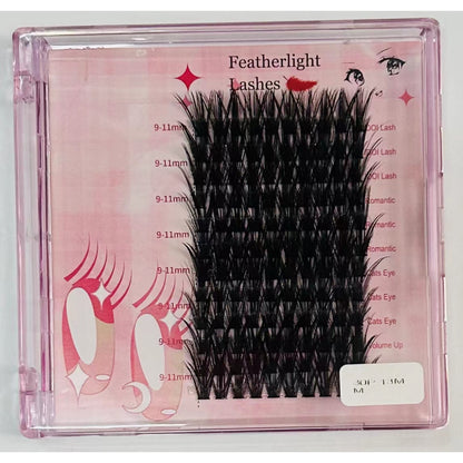 False eyelashes 30D40D 9-15mm [Ready to ship] False eyelashes Natural mink eyelashes for DIY eyelash extensions Best-selling in Korea and Japan in 2023