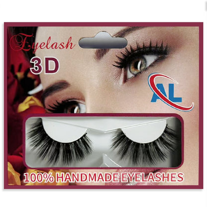 False Eyelashes Cross Cat Ears Natural Black Thai Style For Makeup False Eyelashes 3D Thick Natural European And American Style DIY EYELASHES Mink Eyelashes