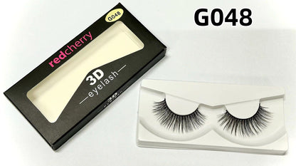 Eyelash extensions Barbie style, false eyelashes, false eyelashes, 3D false eyelashes, 1 pair, 3D false eyelashes, fashionable, for makeup, hot girl style, European style, thick eyelashes