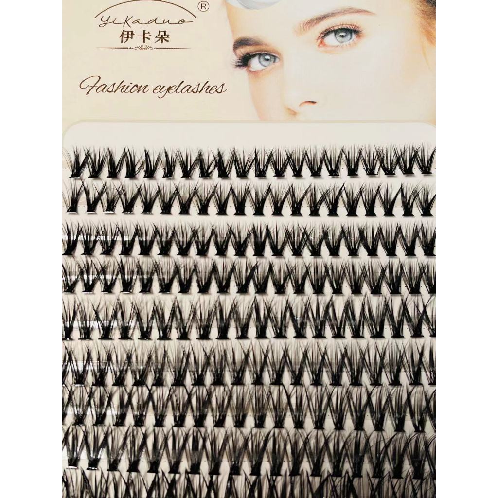 30Pmix false eyelashes 9mm-13mm hot melt false eyelashes 10 rows C curved grafted hair mixed thick section best-selling products in Japan, Korea, Europe and the United States