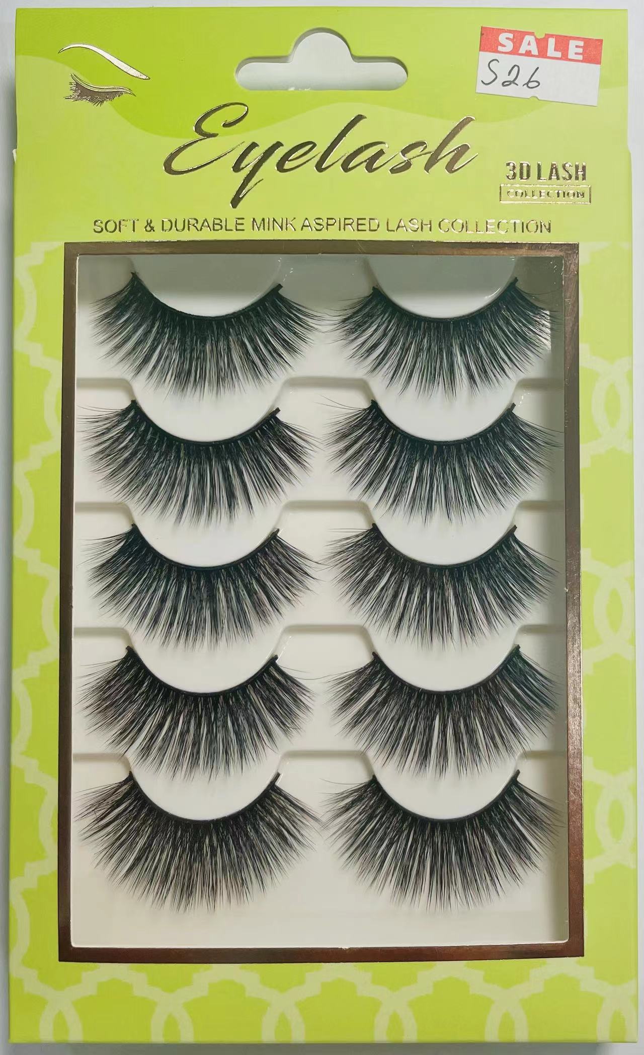 False Eyelashes Pairs False Eyelashes Thick 3D Soft Lashes Soft Smart Eyelash Extensions 5 Pairs 3D Soft Mink Eyelashes Natural Long False Eyelashes Makeup Fake Eye Lashes DIY Extension Tools