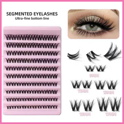 False eyelashes, soft eyelash shaft, non-irritating, European style, cluster false eyelashes, shipped from Thailand, Barbie eyelashes, sexy EYELASHES DIY