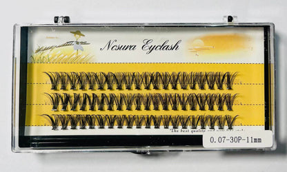 False eyelashes, natural false eyelashes 30D, false eyelashes in clusters, suitable for beginners to use false eyelashes, female eyelashes, false eyelashes, natural simulation of eyelashes