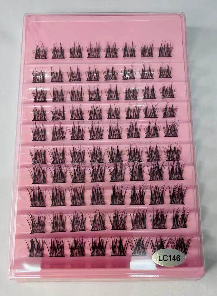 False eyelashes, soft eyelash shaft, non-irritating, European style, cluster false eyelashes, shipped from Thailand, Barbie eyelashes, sexy EYELASHES DIY