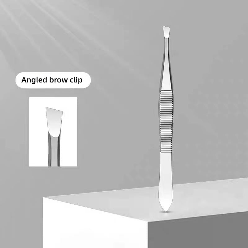 แหนบ กิ๊บหนีบคิ้ว กิ๊บถอนขนคิ้ว คีมเล็ก อุปกรณ์ถอนขนเครา สแตนเลส ขนตาปลอมผู้ชาย อุปกรณ์ผู้หญิง