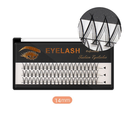 False eyelashes, DIY eyelashes, Barbie style, EYELASH DIY v shape, natural for beginners, soft eyelash shaft, non-irritating, 3D false eyelashes, same style as the star