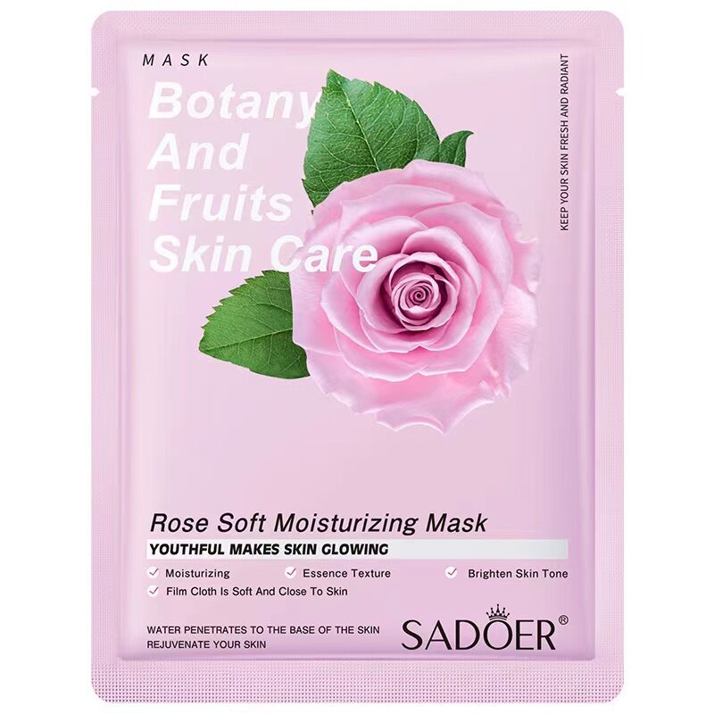 SADOER Moisturizing Mask, Plump Skin, Full of Water, Smooth and Clear Face, Cool and Refreshing, Repairing Moisturizing Mask, Sleeping Mask, Firming Skin, face mask